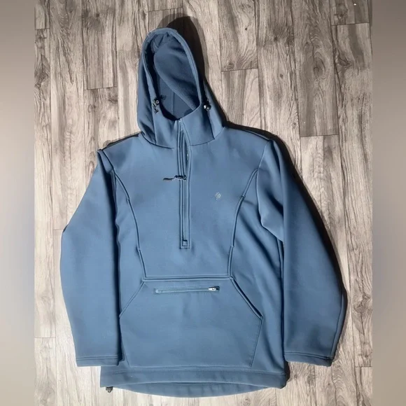 Men's Duck Camp Head Guide Fleece Hoodie.SZ Small